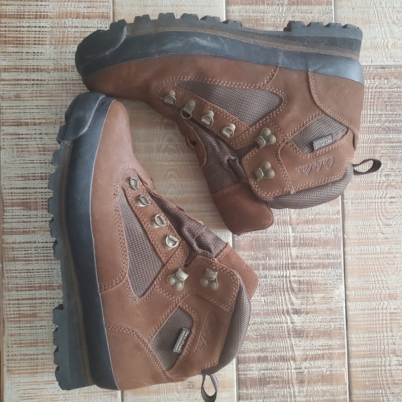 Cabela's Shoes Cabelas Leather Hiking Boots Mens 5 Dry Plus